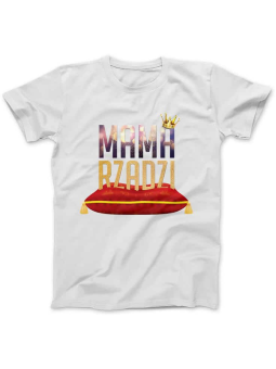 Koszulka Damska Mama Rządzi Biała - HiPanda.pl