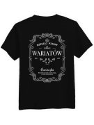 Koszulka Koszulka Męska Za Zdrowie Wariatów Czarna - Śmieszne T-Shirty z Nadrukami ?