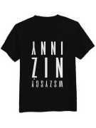 Koszulka Koszulka Męska Inny niż Wszyscy Czarna - Śmieszne T-Shirty z Nadrukami ?