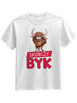 Koszulka Koszulka Męska Skurczybyk Biała - Śmieszne T-Shirty z Nadrukami ?