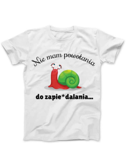 Koszulka Koszulka Damska Nie mam powołania Biała - Śmieszne T-Shirty z Nadrukami ?