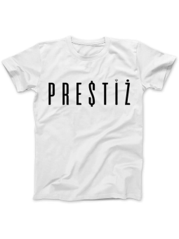 Koszulka Koszulka Damska Prestiż Biała - Śmieszne T-Shirty z Nadrukami ?