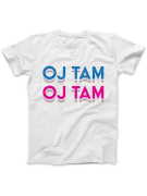 Koszulka Koszulka Damska Oj tam Oj tam Biała - Śmieszne T-Shirty z Nadrukami ?