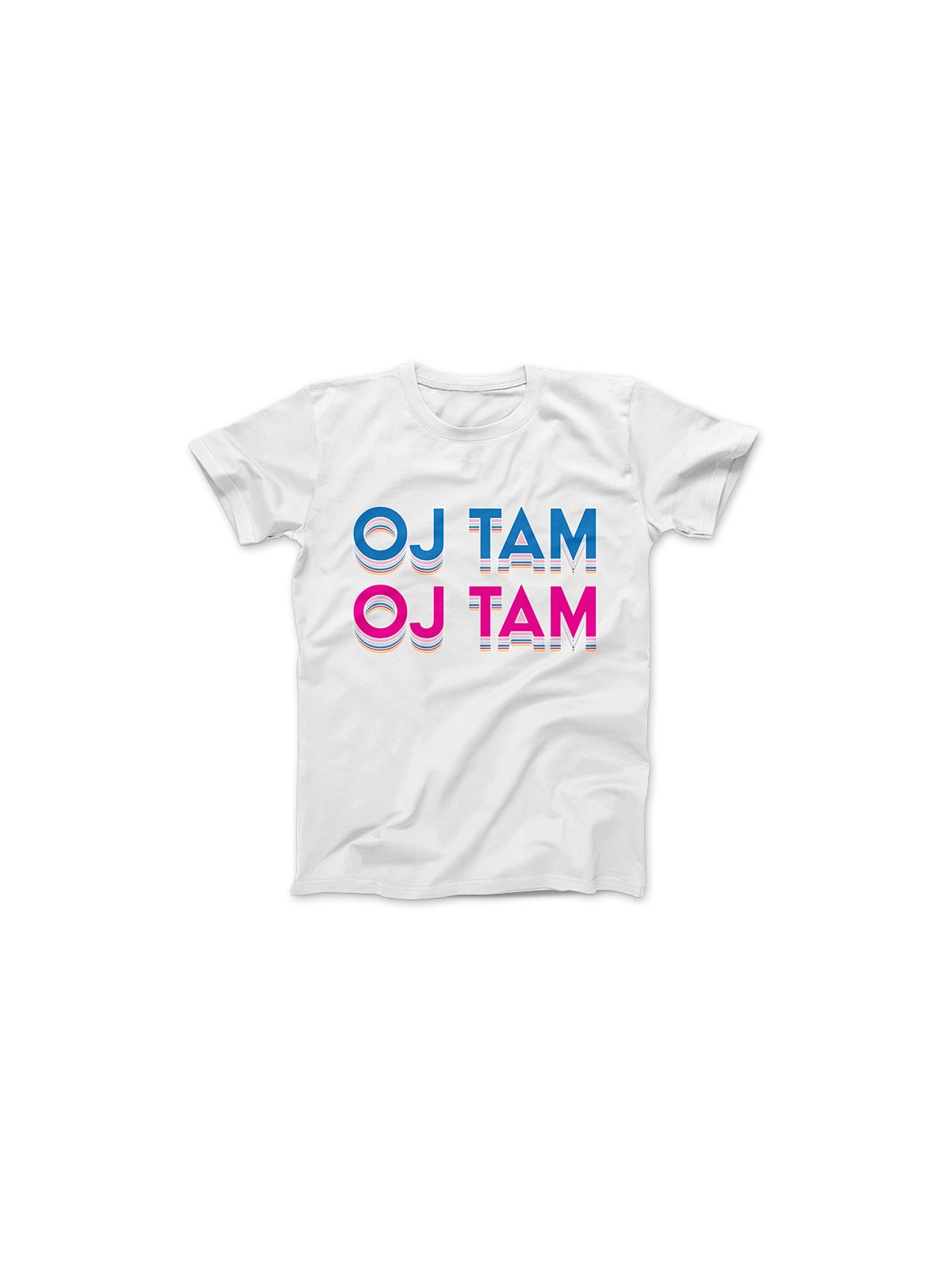 Koszulka Koszulka Damska Oj tam Oj tam Biała - Śmieszne T-Shirty z Nadrukami ?