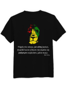 Koszulka Koszulka Męska Nigdy nie wiesz jak silny jesteś Czarna - Śmieszne T-Shirty z Nadrukami ?