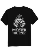 Koszulka Misiek Rządzi - T-shirt z Niedźwiedziem dla chłopaka na Urodziny ⋆ HiPanda.pl