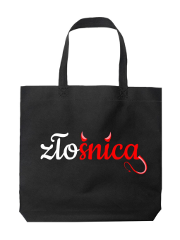 Torba Złośnica Czarna - HiPanda! Śmieszne prezenty z Nadrukami ?