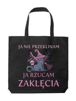 Torba Ja nie przeklinam Czarna - HiPanda! Śmieszne prezenty z Nadrukami ?