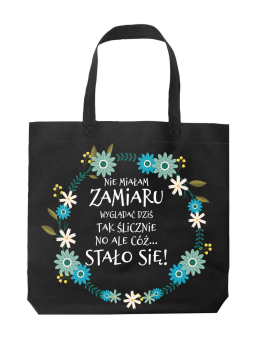 Torba Stało się Czarna - HiPanda! Śmieszne prezenty z Nadrukami ?