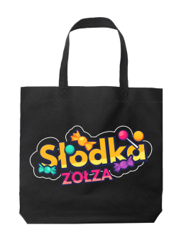 Torba Słodka Zołza Czarna - HiPanda! Śmieszne prezenty z Nadrukami ?