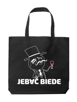 Torba Jeb*ć Biede Czarna - HiPanda! Śmieszne prezenty z Nadrukami ?