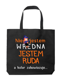 Torba Ruda, nie wredna Czarna - HiPanda! Śmieszne prezenty z Nadrukami ?
