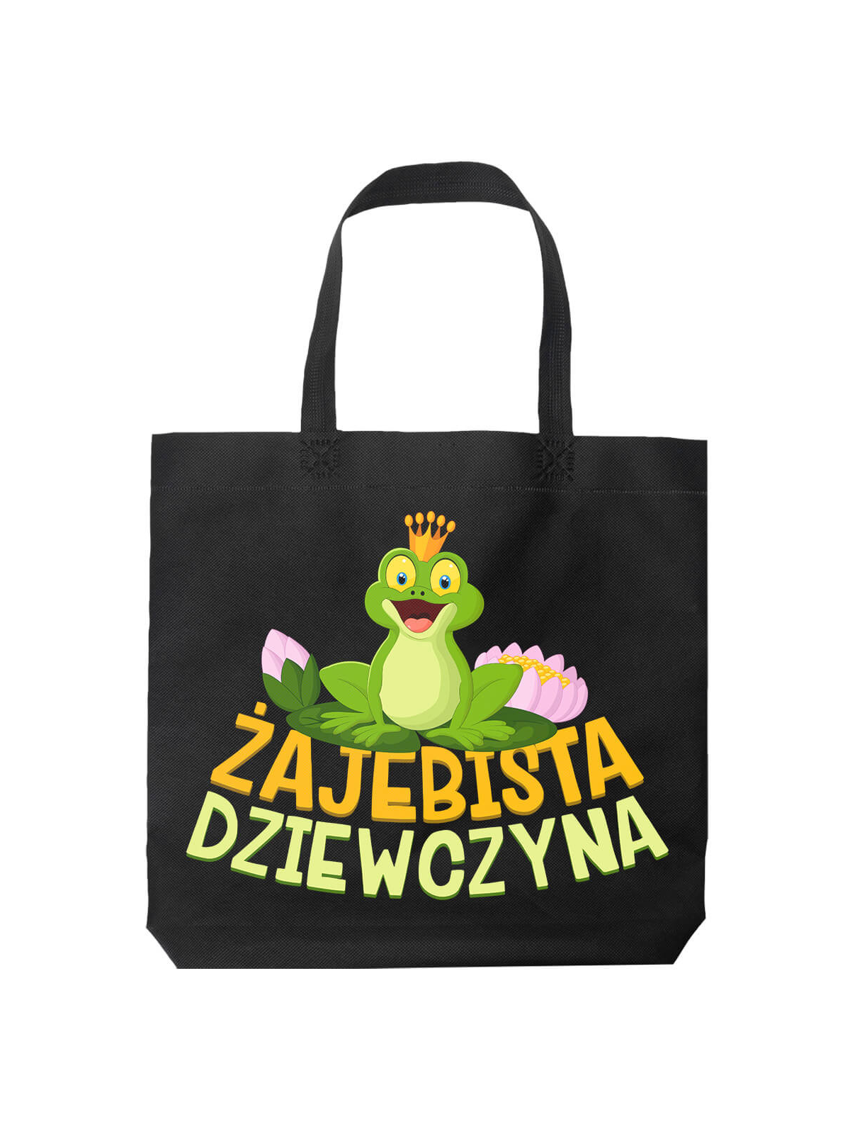 Torba Żajebista Dziewczyna Czarna - HiPanda! Śmieszne prezenty z Nadrukami ?