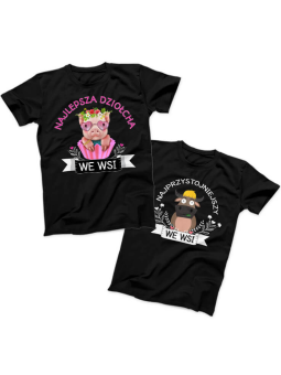 Zestaw koszulek Najlepsi we Wsi Czarna - HiPanda.pl