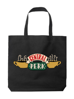 Torba Central Perk Czarna - HiPanda! Śmieszne prezenty z Nadrukami ?