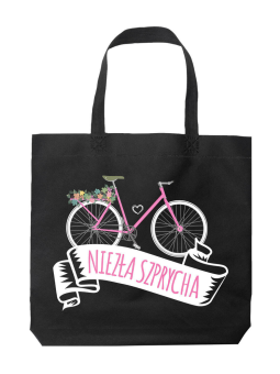 Torba Niezła Szprycha Czarna - HiPanda! Śmieszne prezenty z Nadrukami ?