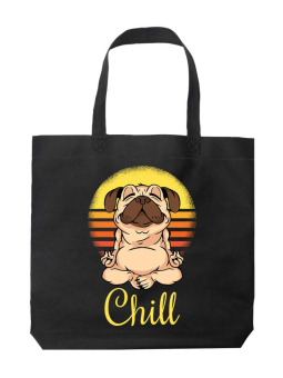 Torba Chill Czarna - HiPanda! Śmieszne prezenty z Nadrukami ?