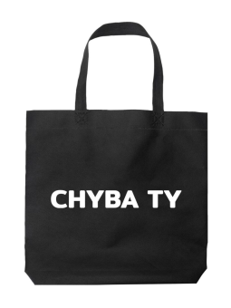 Torba Chyba Ty Czarna - HiPanda! Śmieszne prezenty z Nadrukami ?