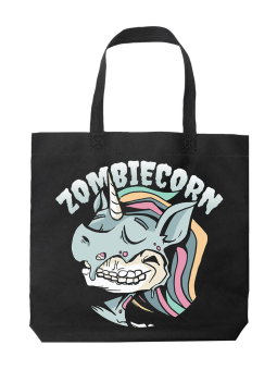 Torba ZOMBIECORN Czarna - HiPanda! Śmieszne prezenty z Nadrukami ?