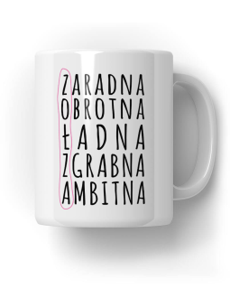 Kubek Zołza Krzyżówka - HiPanda! Śmieszne Prezenty z Nadrukami ?