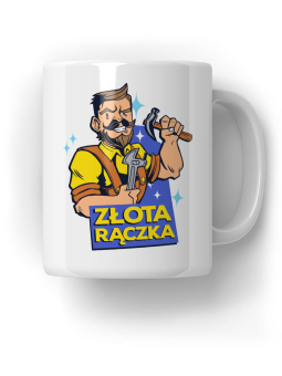 Kubek Złota Rączka - HiPanda! Śmieszne Prezenty z Nadrukami ?