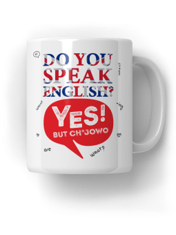 Kubek Do You Speak English - HiPanda! Śmieszne Prezenty z Nadrukami ?