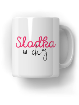 Kubek Słodka w ch... - HiPanda! Śmieszne Prezenty z Nadrukami ?