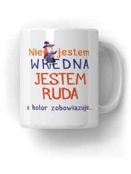 Kubek Ruda, nie wredna - HiPanda! Śmieszne Prezenty z Nadrukami ?