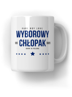 Kubek Wyborowy Chłopak - HiPanda! Śmieszne Prezenty z Nadrukami ?