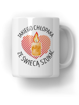 Kubek Ze świecą szukać - HiPanda! Śmieszne Prezenty z Nadrukami ?