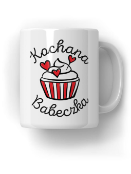 Kubek Kochana Babeczka - HiPanda! Śmieszne Prezenty z Nadrukami ?