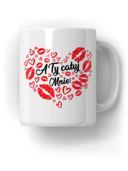 Kubek A Ty Całuj Mnie - HiPanda! Śmieszne Prezenty z Nadrukami ?