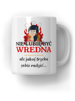 Kubek Nie lubię być wredna - HiPanda! Śmieszne Prezenty z Nadrukami ?