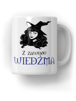 Kubek Z Zawodu wiedźma - HiPanda! Śmieszne Prezenty z Nadrukami ?