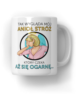 Kubek Tak wygląda mój anioł - HiPanda! Śmieszne Prezenty z Nadrukami ?
