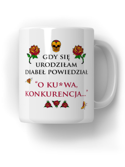 Kubek Diabeł powiedział - HiPanda! Śmieszne Prezenty z Nadrukami ?