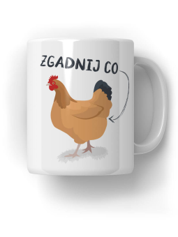 Kubek Zgadnij Co - HiPanda! Śmieszne Prezenty z Nadrukami ?