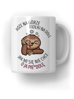 Kubek Jak mi się nie chce - HiPanda! Śmieszne Prezenty z Nadrukami ?