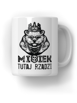 Kubek Misiek rządzi - HiPanda! Śmieszne Prezenty z Nadrukami ?