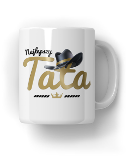 Kubek Najlepszy Tata - HiPanda! Śmieszne Prezenty z Nadrukami ?
