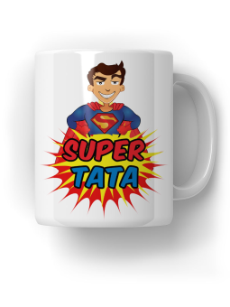 Kubek Super Tata - HiPanda! Śmieszne Prezenty z Nadrukami ?