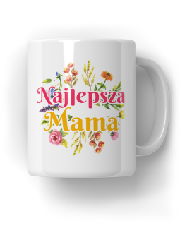 Kubek Najlepsza Mama - HiPanda! Śmieszne Prezenty z Nadrukami ?