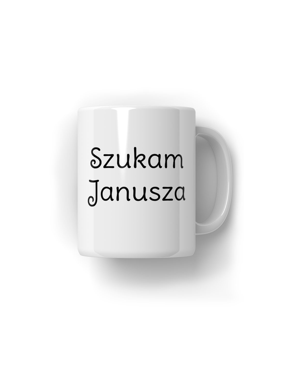 Kubek Szukam Janusza - HiPanda! Śmieszne Prezenty z Nadrukami ?