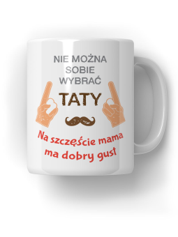 Kubek Mama Ma Dobry Gust - HiPanda! Śmieszne Prezenty z Nadrukami ?