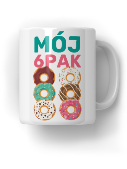 Kubek Mój Szcześciopak - HiPanda! Śmieszne Prezenty z Nadrukami ?
