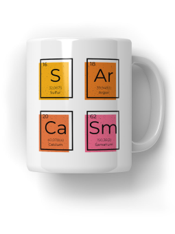 Kubek Sarcasm Chemik - HiPanda! Śmieszne Prezenty z Nadrukami ?