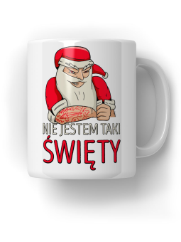 Kubek Nie jestem taki święty - HiPanda! Śmieszne Prezenty z Nadrukami ?