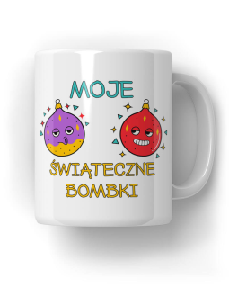 Kubek Moje Świąteczne Bombki - HiPanda! Śmieszne Prezenty z Nadrukami ?