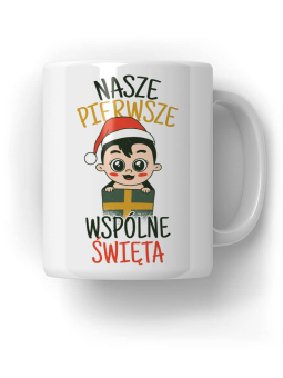 Kubek Pierwsze Święta - HiPanda! Śmieszne Prezenty z Nadrukami ?