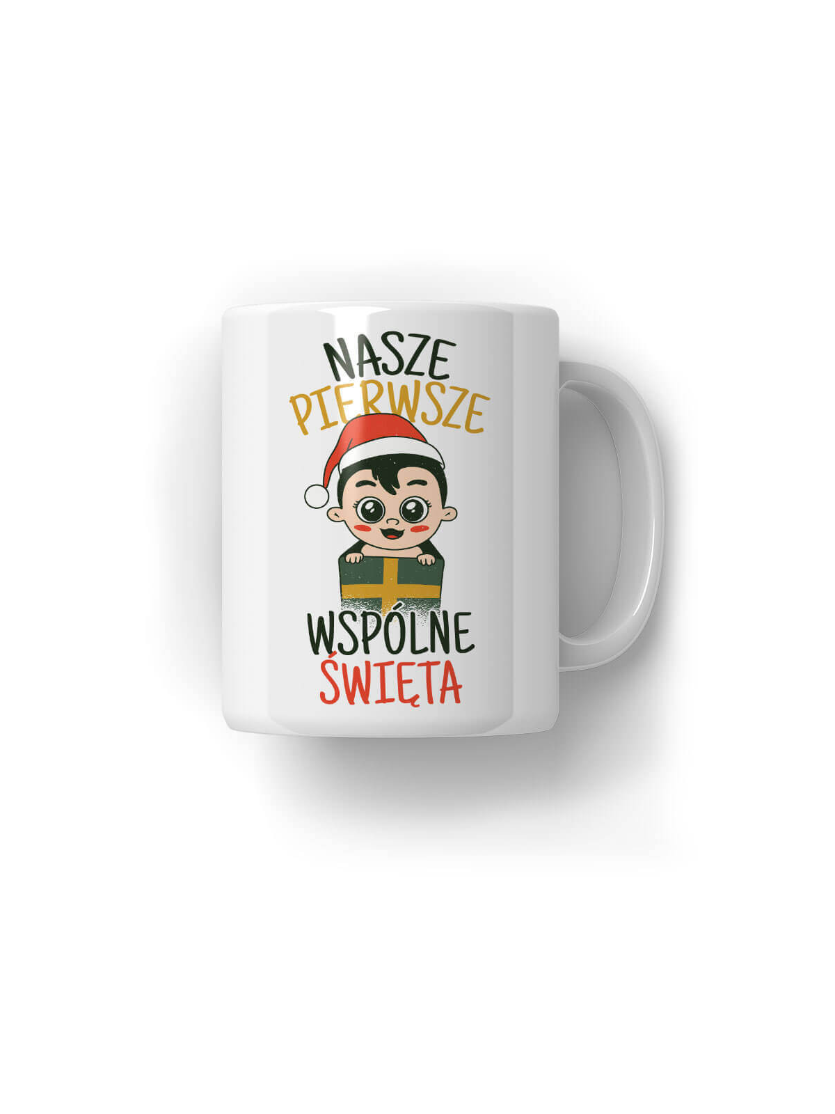 Kubek Pierwsze Święta - HiPanda! Śmieszne Prezenty z Nadrukami ?